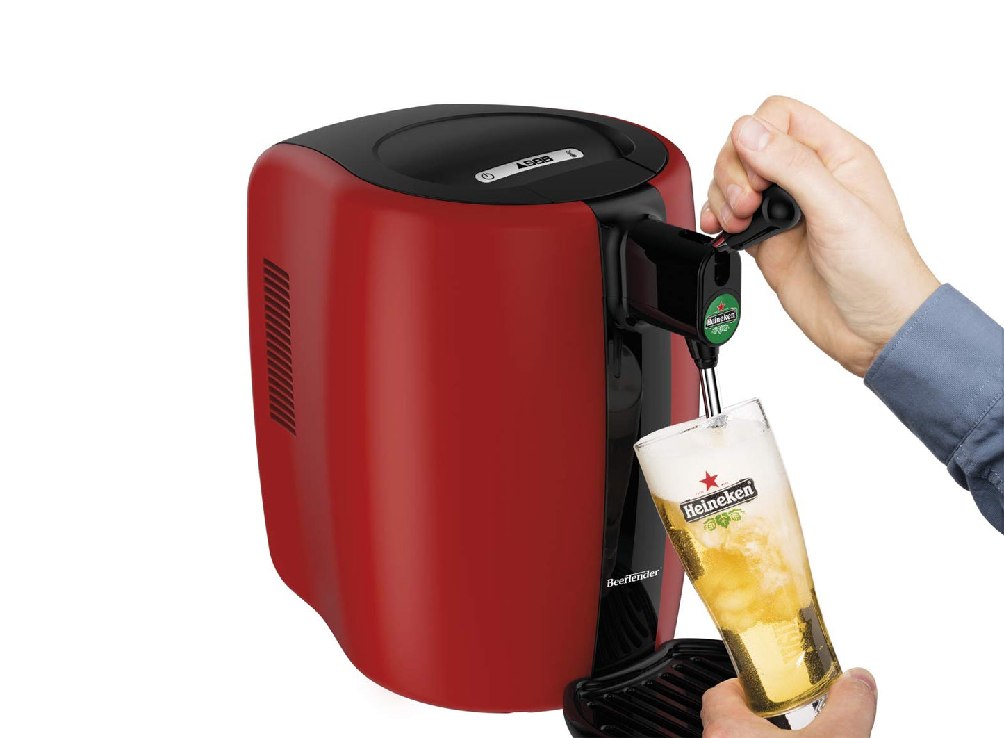 SEB Beertender Bierzapfanlage, für Biermaschine, 5 l, Temperaturanzeige, rot, 70 W, VB310510