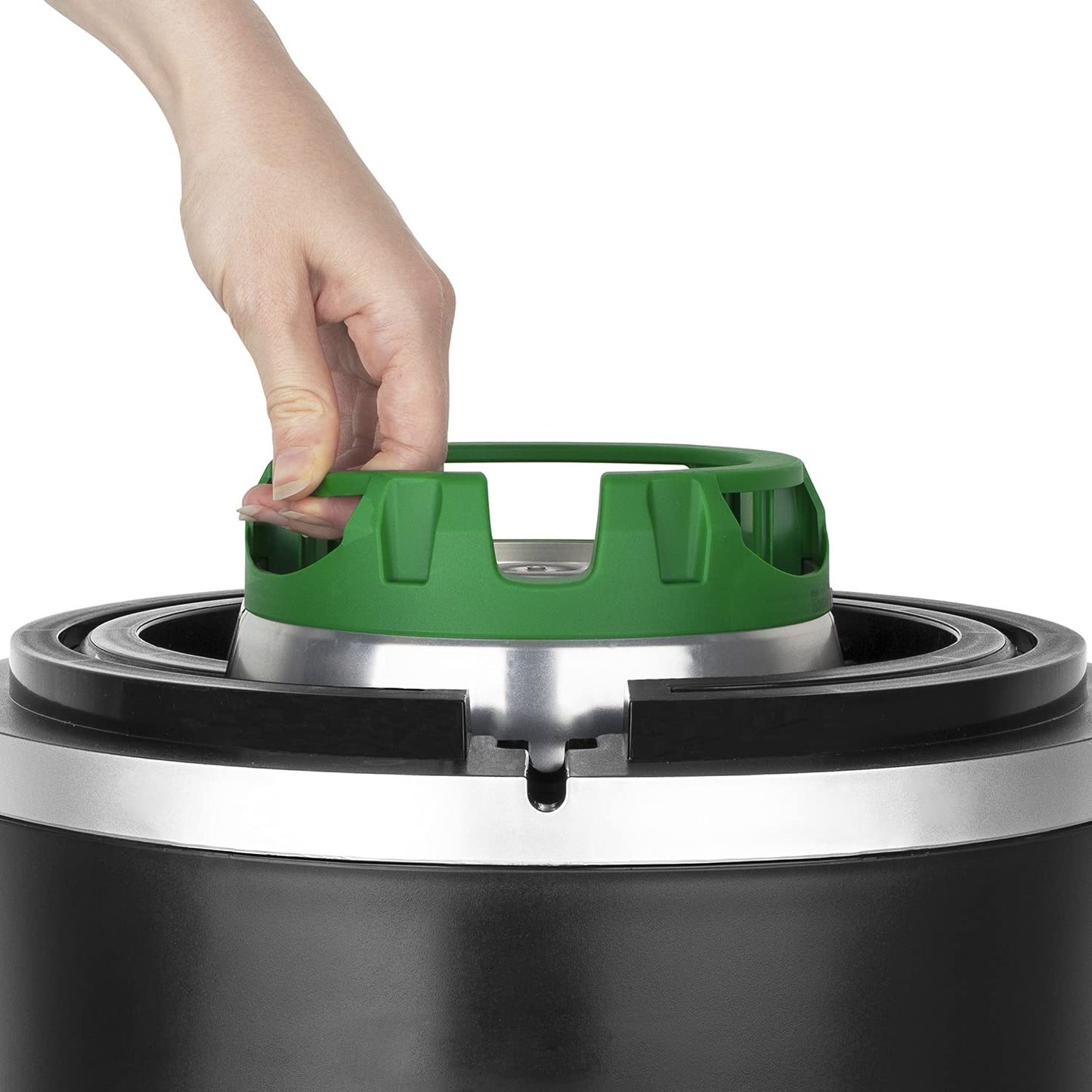 Wëasy Bierzapfanlage PINT568 – Für 5L-Fässer, integriertes Kühlsystem (3–6 °C), 60W, Bier frisch bis 30 Tage, Schwarz