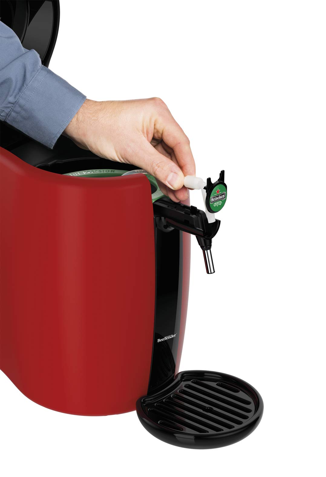 SEB Beertender Bierzapfanlage, für Biermaschine, 5 l, Temperaturanzeige, rot, 70 W, VB310510
