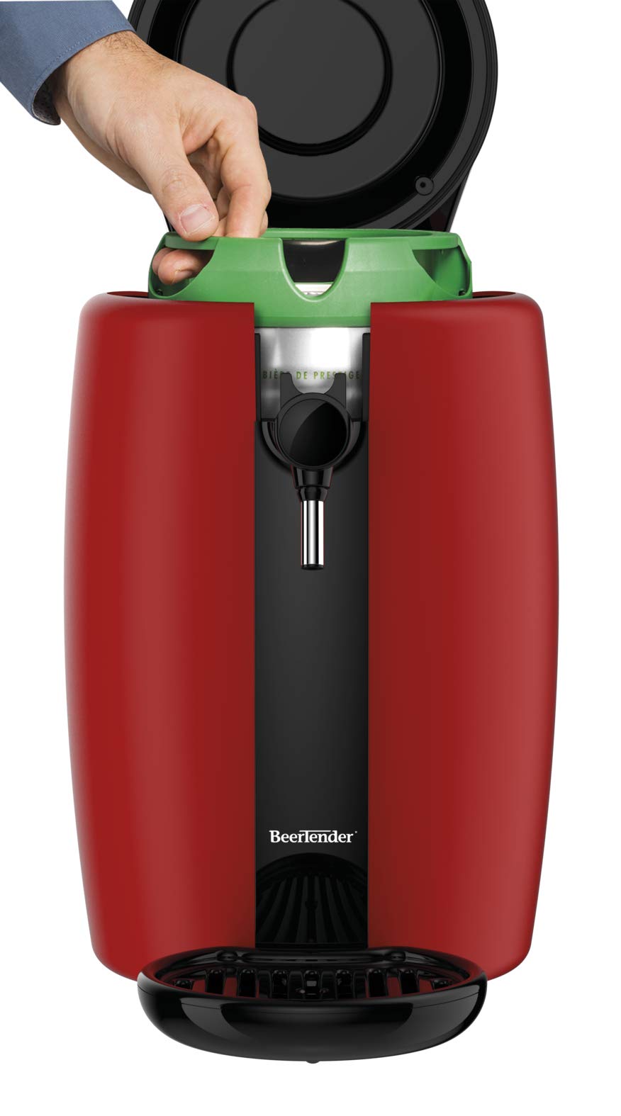 SEB Beertender Bierzapfanlage, für Biermaschine, 5 l, Temperaturanzeige, rot, 70 W, VB310510