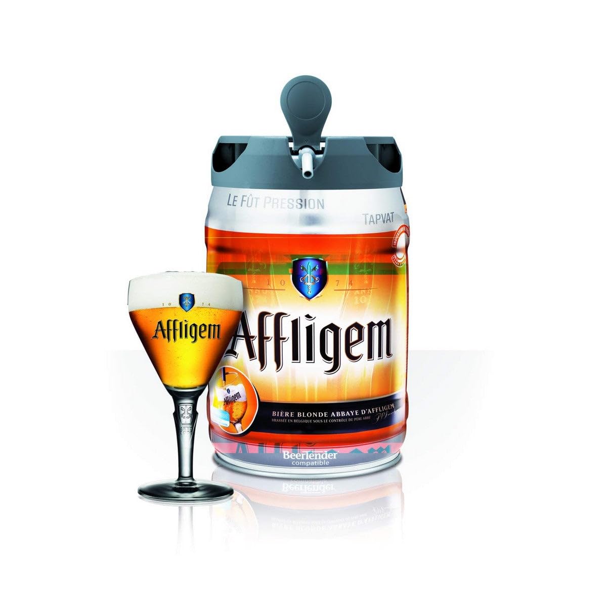Krups VB700E00 Beertender Loft Edition Bierzapfgerät, Silber/Chrom
