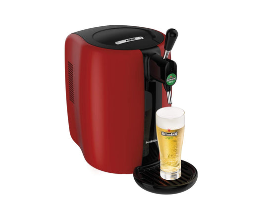SEB Beertender Bierzapfanlage, für Biermaschine, 5 l, Temperaturanzeige, rot, 70 W, VB310510